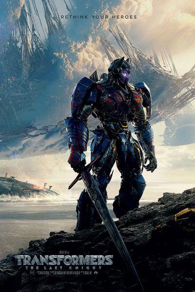 POSTER TRANSFORMERS THE LAST KNIGHT (RETHINK YOURHEROES), MAXI