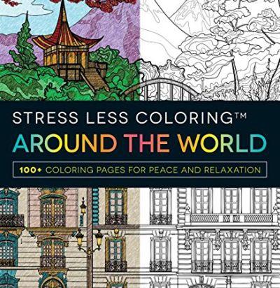 Stress Less Colouring Around the World