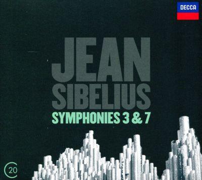 SIBELIUS - SYMPHONIES NO.3 & 7 (COLIN DAVIS) CD