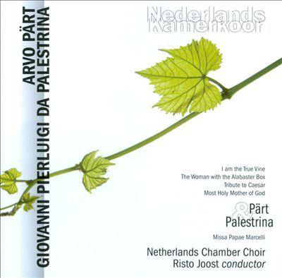 PÄRT & PALESTRINA - MISSA PAPAE MARCELLI (RISTO JOOST) (2011) CD