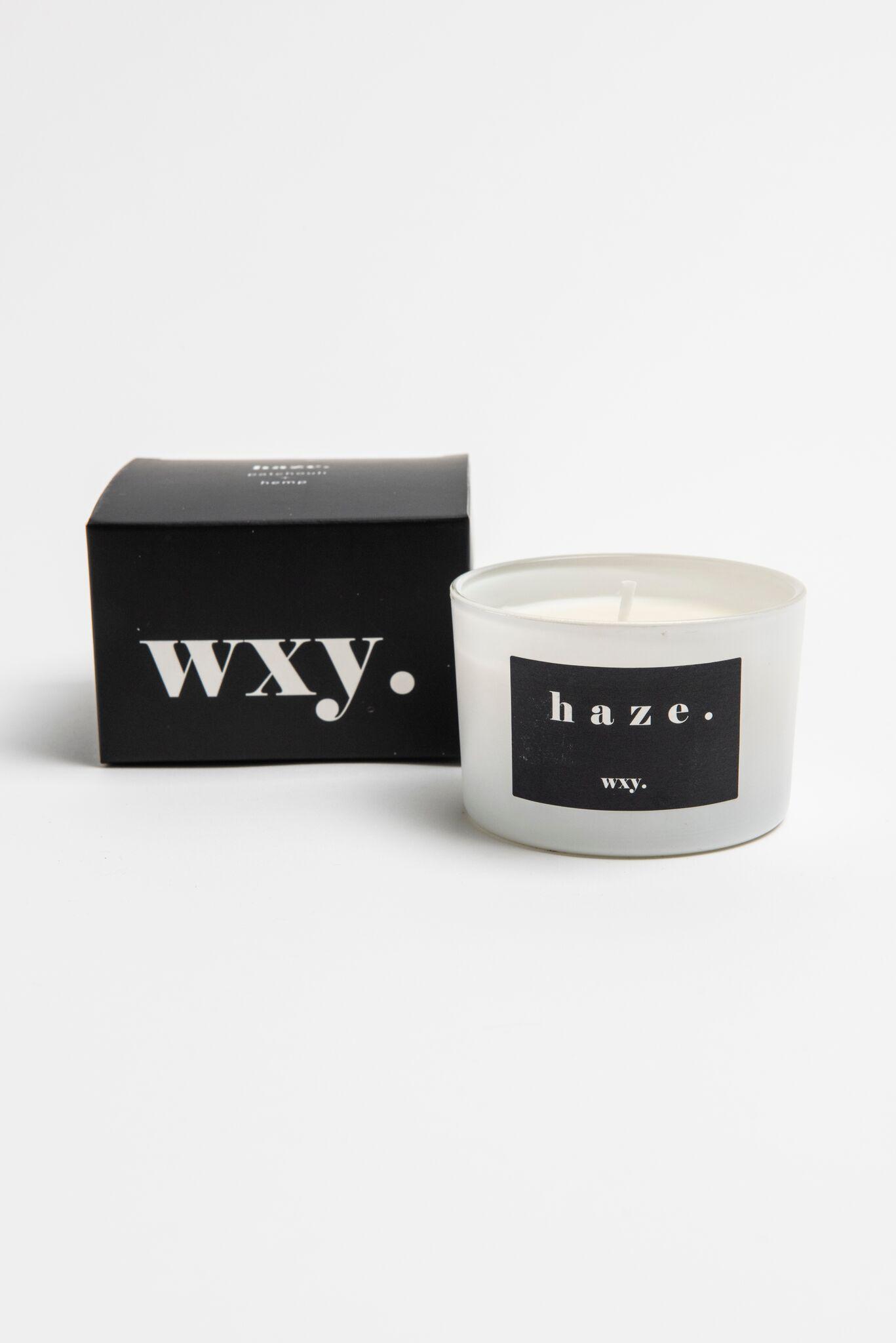 Wxy lõhnaküünal Haze: Patchouli & Hemp, 85g
