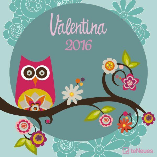 2016 Wall Calendar Valentina