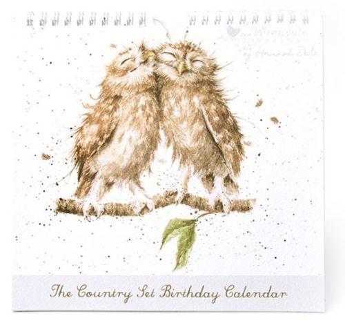 Wrendale sünnipäevade kalender Owls