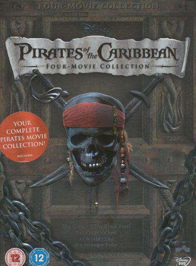PIRATES OF THE CARIBBEAN. FOUR-MOVIE COLLECTION DVDBOX