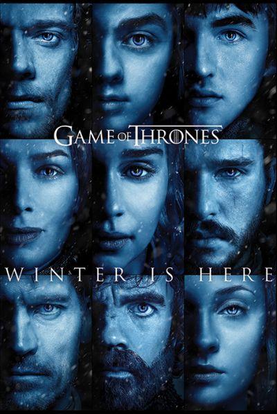 POSTER GAME OF THRONES (WINTER IS HERE), MAXI