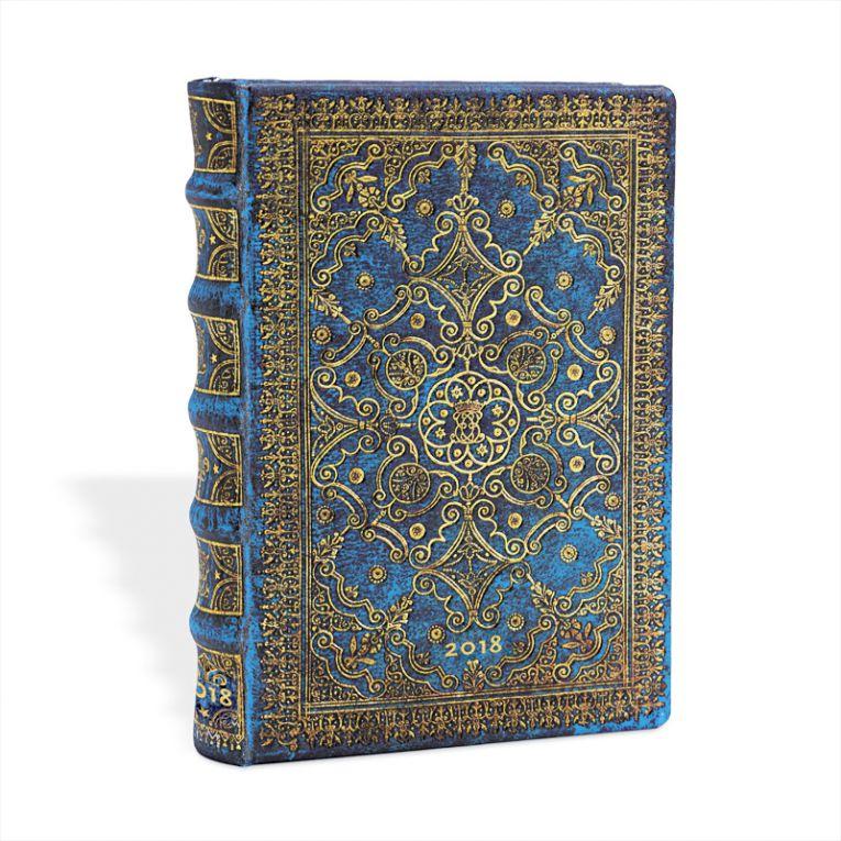 2018 PAPERBLANKS WEEK-AT-A-TIME ULTRA VERTICAL AZU
