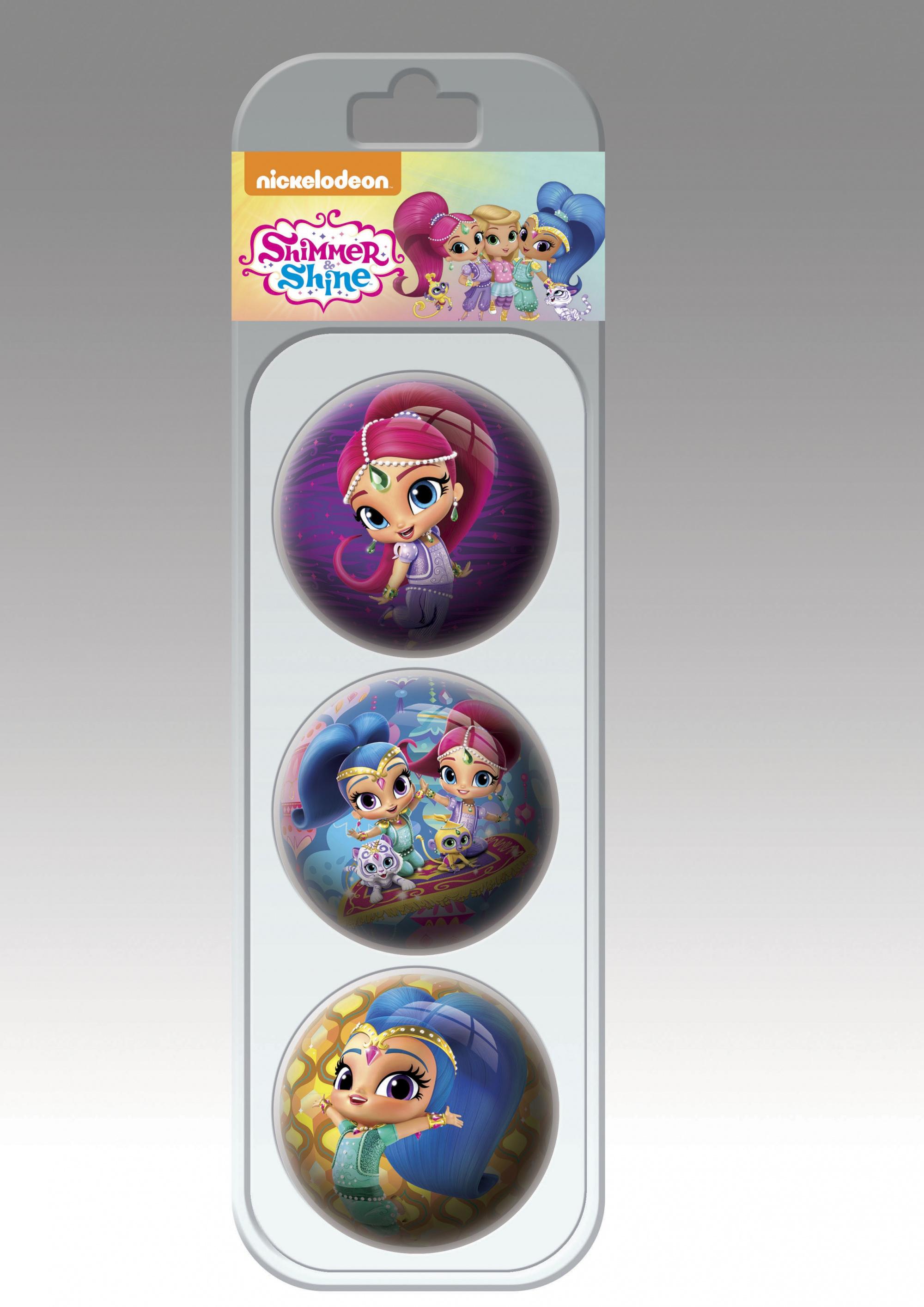 SMOBY PALL 6 CM. BLISTRIL 3 TK SHIMMER AND SHINE
