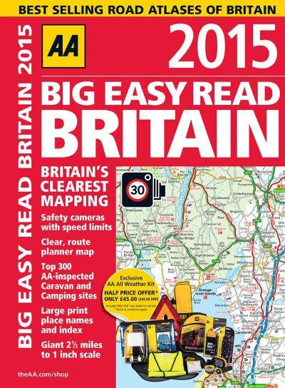 Aa Atlas 2015: Britain Big Easy Read