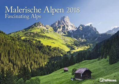 Wall Calendar A3 2018: Fascinating Alps