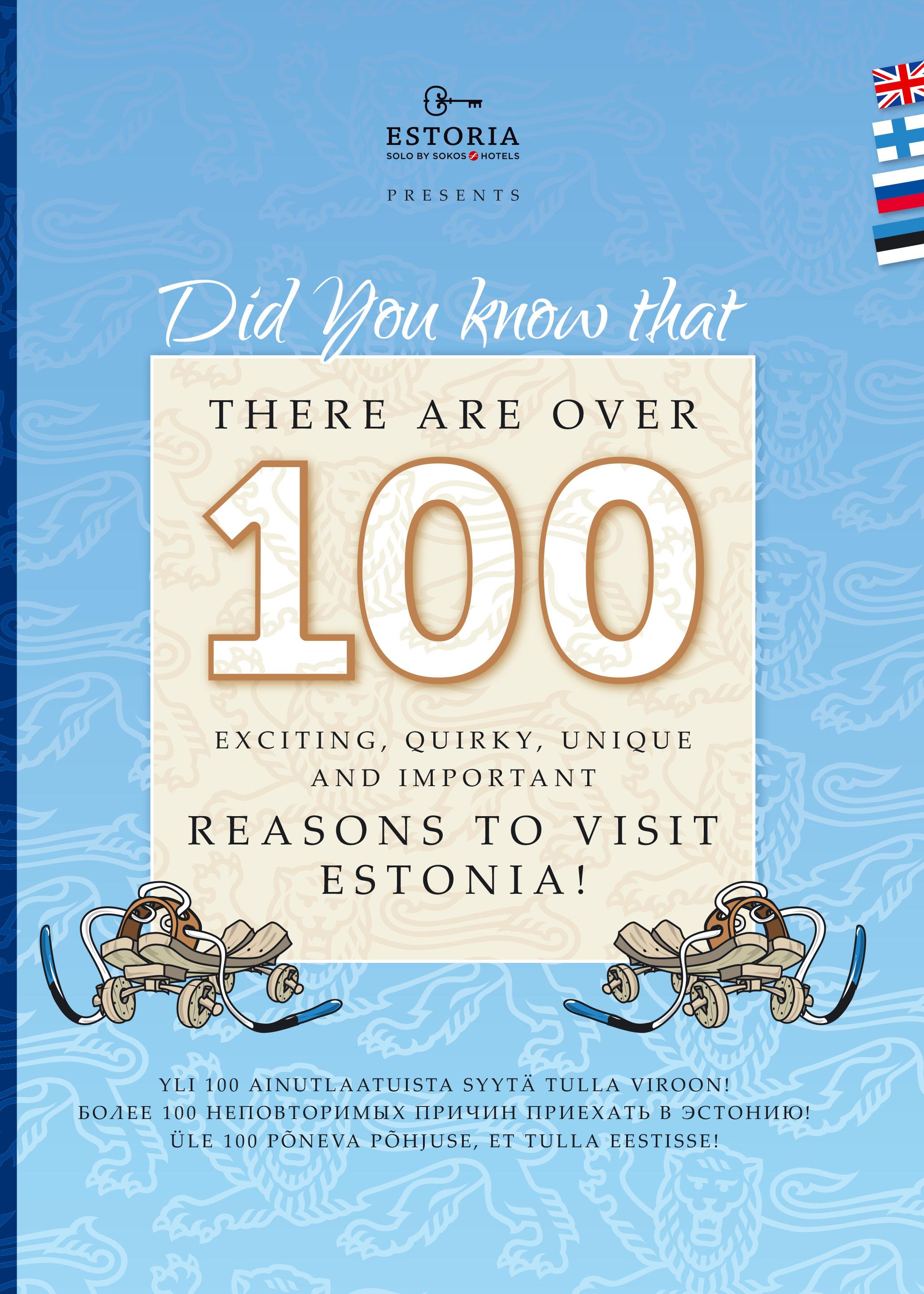 OVER 100 EXCITING REASONS TO VISIT ESTONIA!