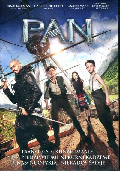 PAAN: REIS EIKELLEGIMAALE / PAN (2015) DVD