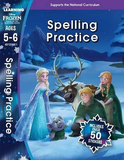 Frozen Magic of The Northern Lights: Spelling Practice (Ages 5-6)