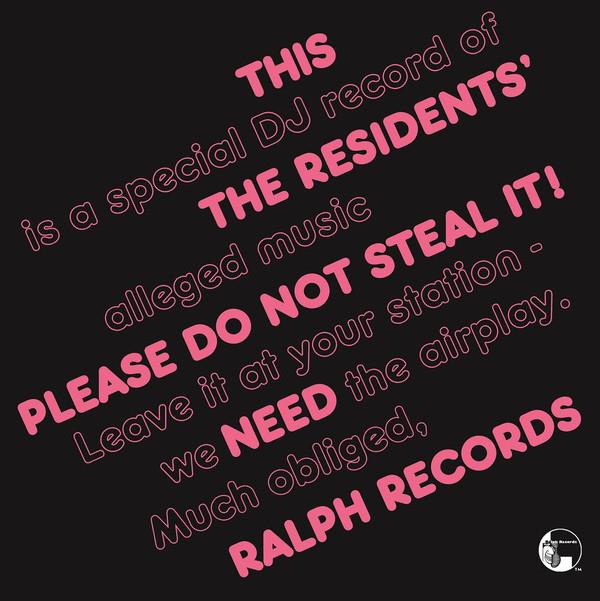 Residents - Please Do Not Steal It! (1979) LP