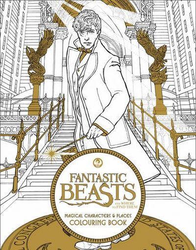 COLOURING BOOK: FANTASTIC BEASTS AND WHERE TO FIND