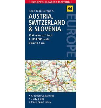 Aa Road Map: Austria, Switzerland and Slovenia