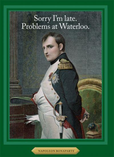 Õnnitluskaart Napoleon Bonaparte