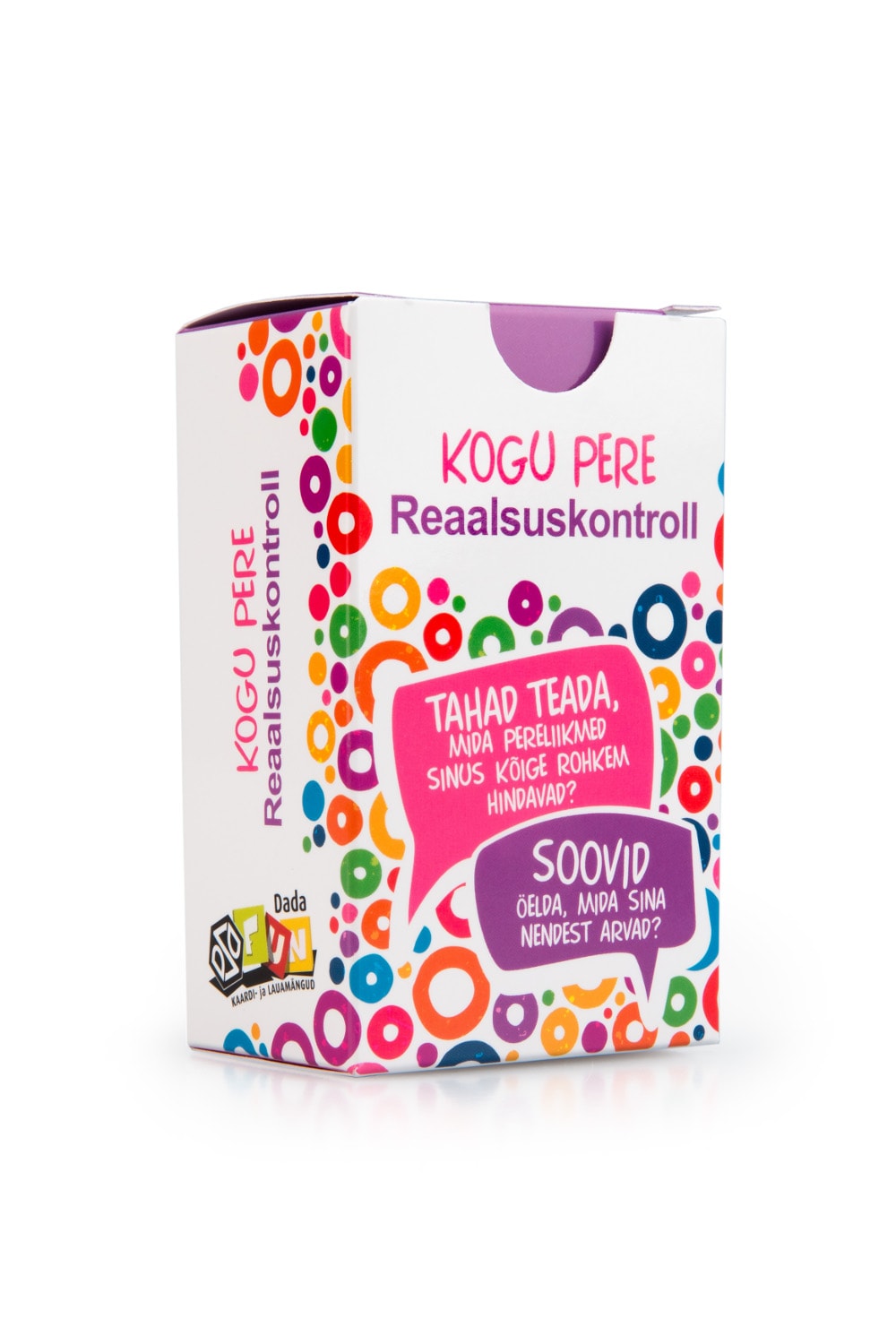 SELTSKONNAMÄNG KOGU PERE REAALSUSKONTROLL