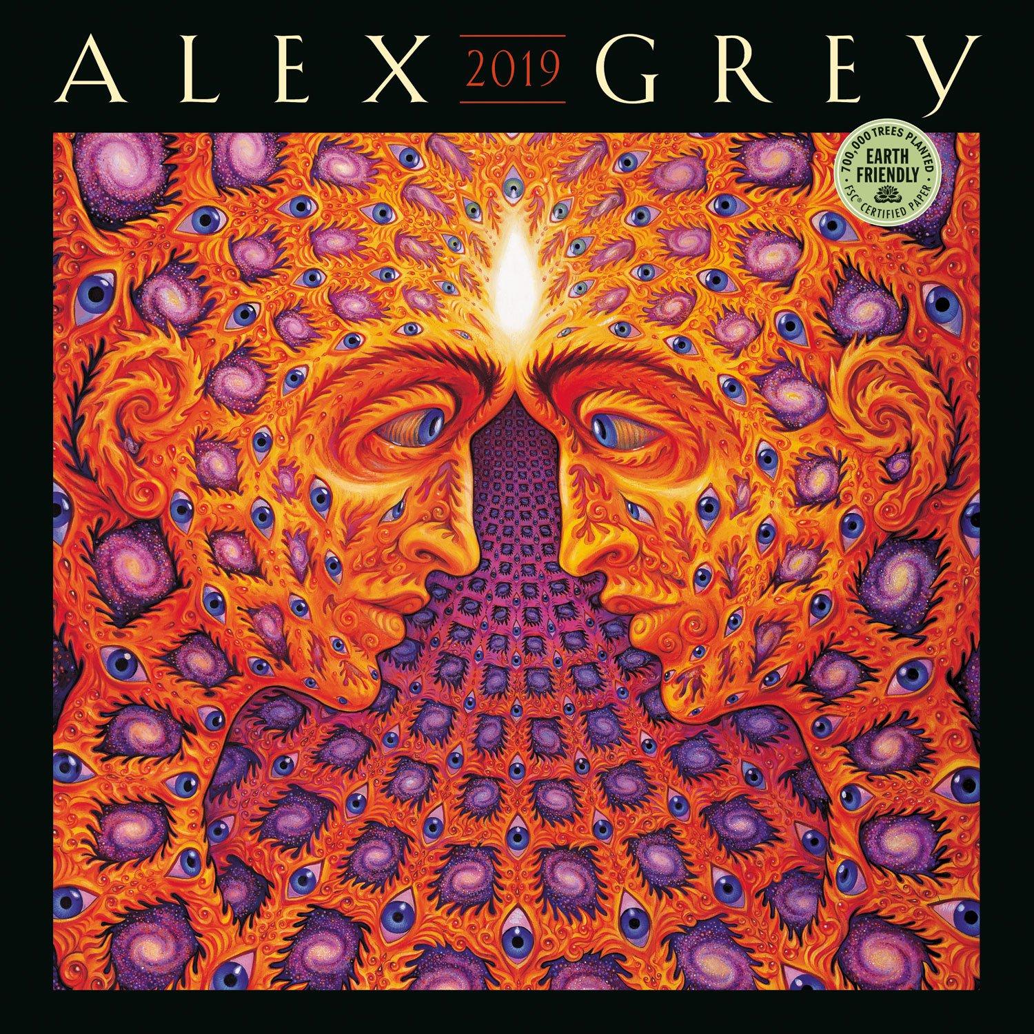 2019 Wall Calendar Alex Grey