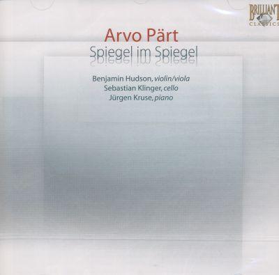 ARVO PÄRT - SPIEGEL IM SPIEGEL (2007) CD