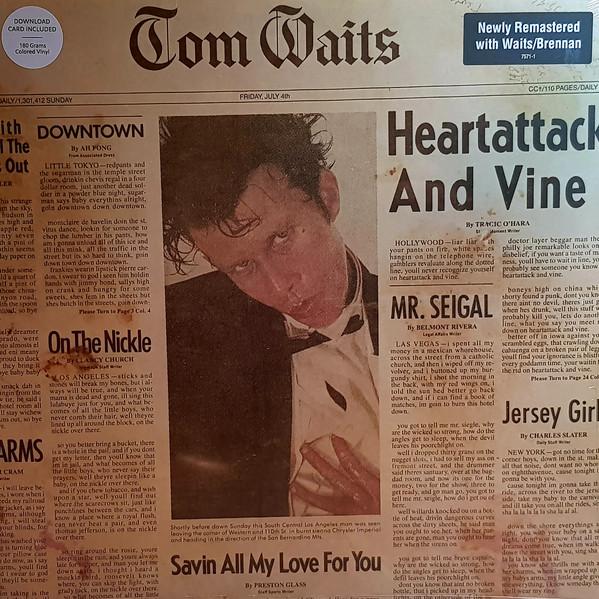 Tom Waits - Heartattack and Vine (1980) LP