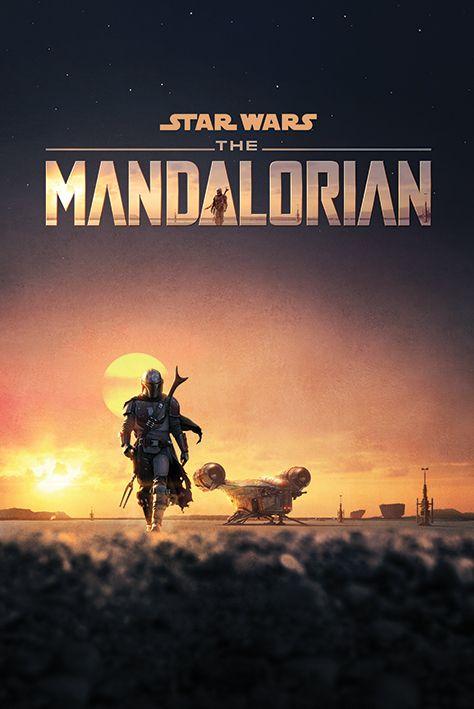 POSTER STAR WARS: THE MANDALORIAN (DUSK), MAXI