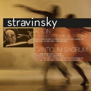 Stravinsky - Agon (Ballet for Twelve Dancers) LP