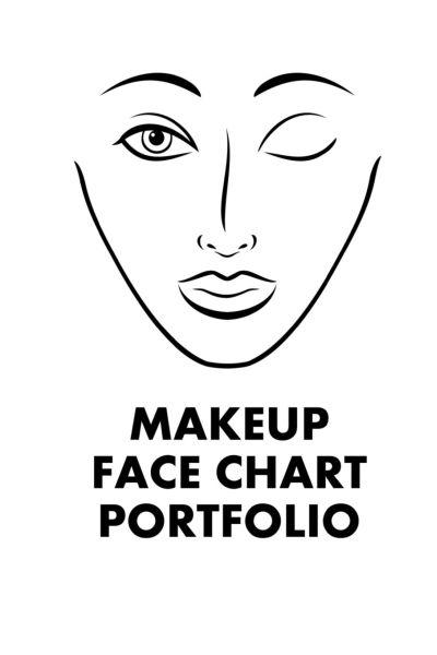 Makeup Face Chart Portfolio   