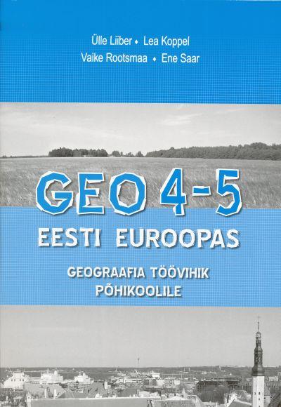 GEO 4-5 EESTI EUROOPAS. TV PK GEOGRAAFIA