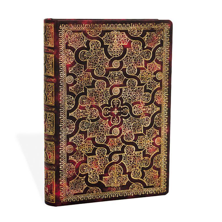 2018 PAPERBLANKS WEEK-AT-A-TIME MAXI VERTICAL MYST
