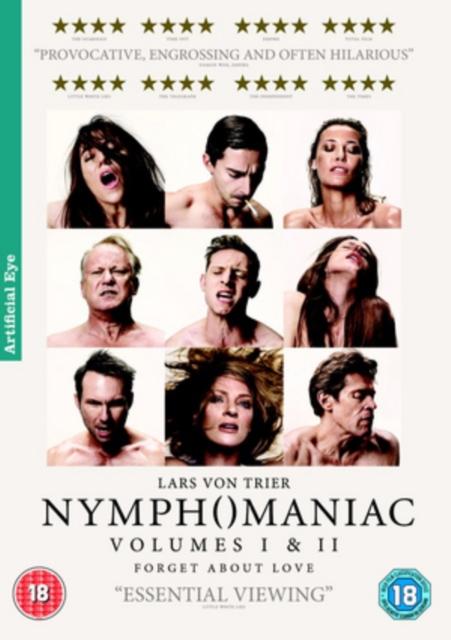 NYMPHOMANIAC VOL I&II (2013) DVD