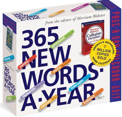 2017 Page-A-Day: New Words