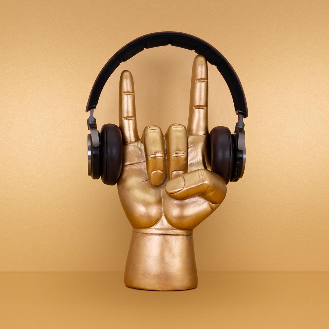 Rock On kõrvaklappide alus, golden