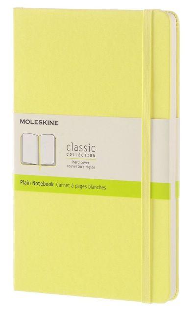 Moleskine Notebook Large Plain Citron Yellow Hardcover