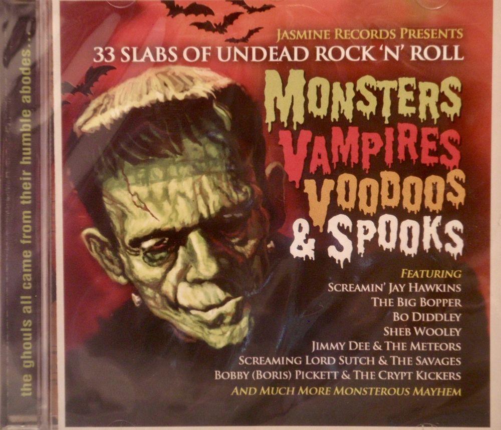 V/A - MONSTERS, VAMPIRES, VOODOOS AND SPOOKS (20177) CD