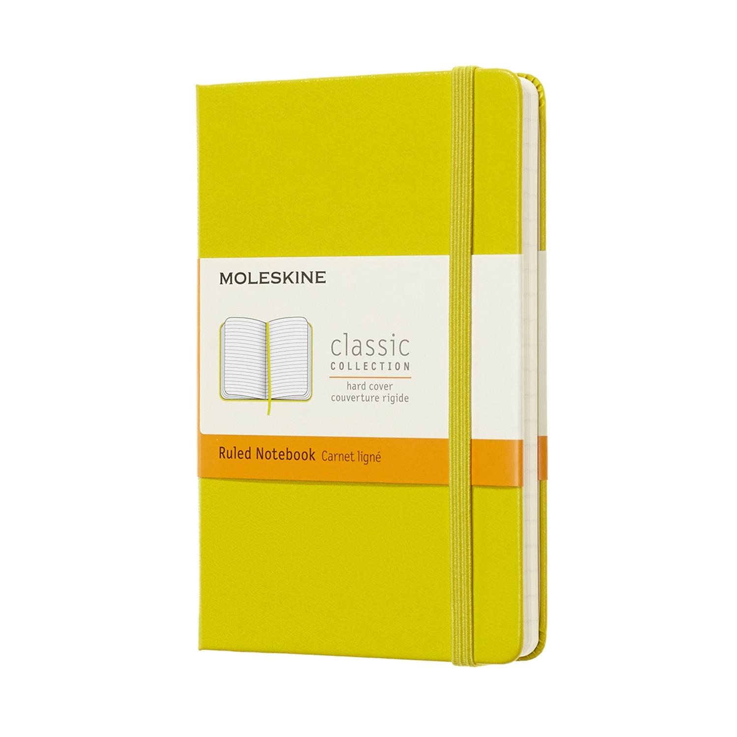 Moleskine Notebook Pocket Ruled Dandelion Yellow HARD COVER