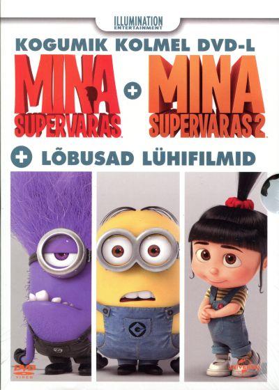 MINA, SUPERVARAS 1 & 2 + LÜHIFILMID DVD