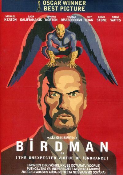 LINDMEES / BIRDMAN: OR (UNEXPECTED VIRTUE OF IGNORANCE)  (2014) DVD