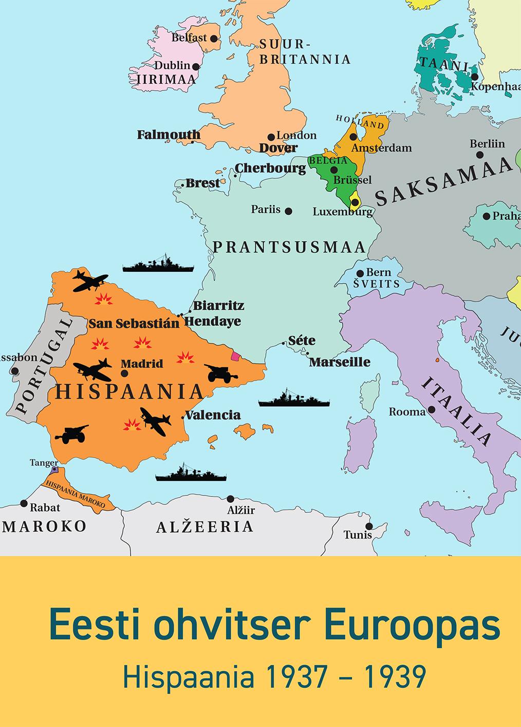 EESTI OHVITSER EUROOPAS. HISPAANIA 1937-1939