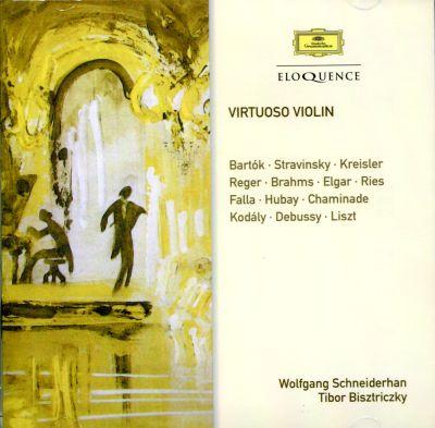 V/A - VIRTUOSO VIOLIN (BISZTRICZKY/SCHNEIDERHAN) CD