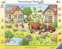 Ravensburger suur plaatpusle 24 tk Minu väike talu